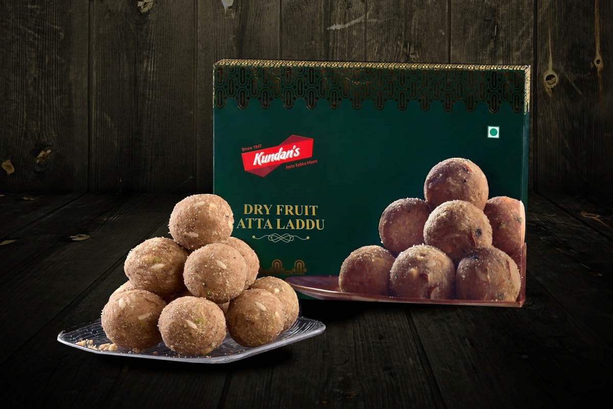 Dry Fruit Atta Laddu with Jacket