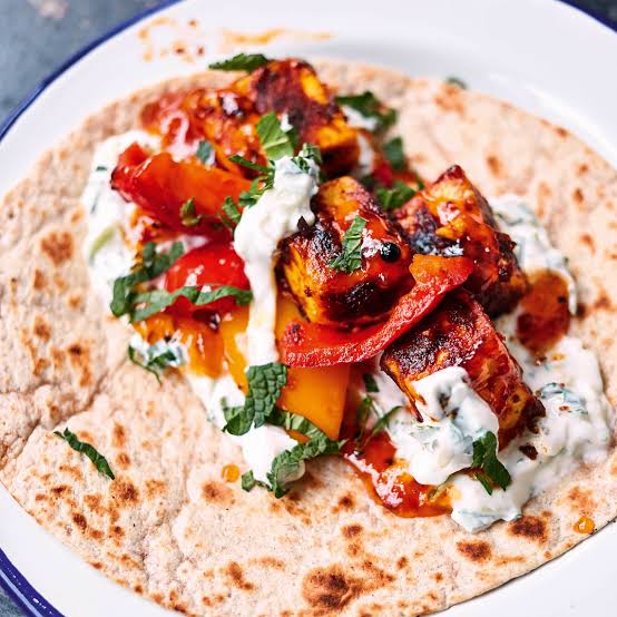 Paneer Tikka Wrap