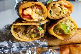 Afghani Paneer Tikka Roll