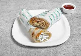 Afghani Soya Tikka Roll