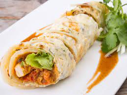 Veg Galouti Kabab Roll