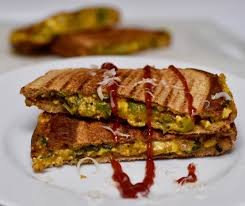 Corn & mushroom Sub Sandwich