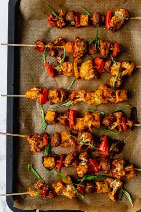 Veg. chicken Tikka Chaap