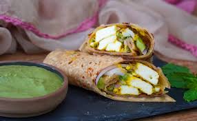 Veg. Fish Tikka Chaap Roll