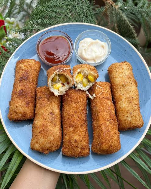 Cheese corn roll
