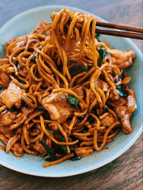 chicken noodles