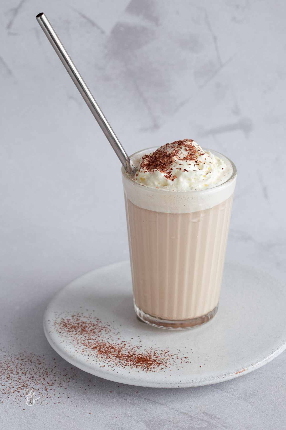 cold coffee with icecream