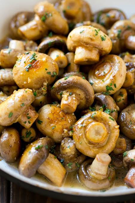 Garlic mushroom