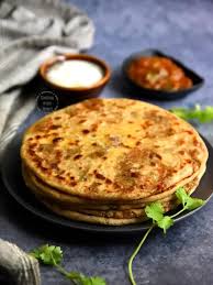 paratha ( Aloo, onion , Mooli, Gobi)