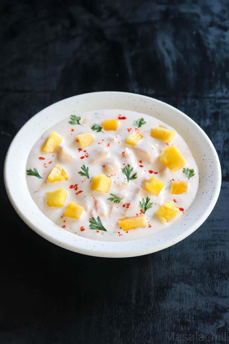 pineapple raita
