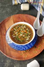 veg hot and sour soup