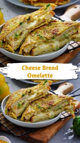 Cheese Omelette (with bread)