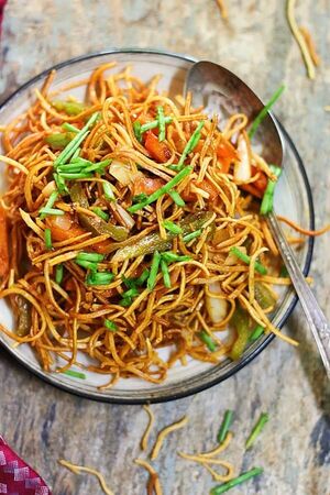 Chicken Chinese Bhel