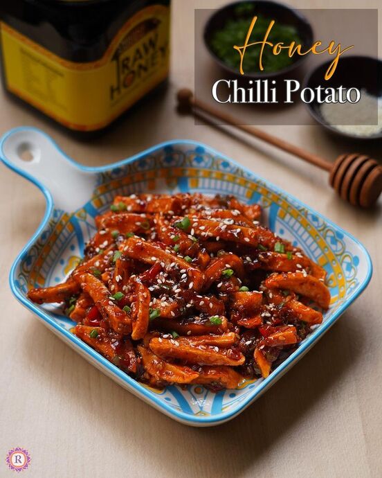 Honey Chilli Potato