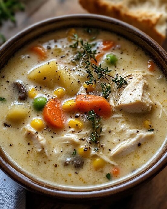 Veg Creamy Chicken