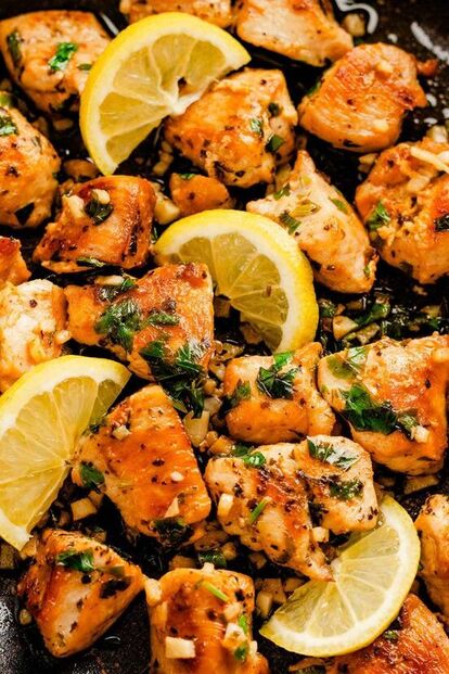 Veg Lemon Garlic Chicken