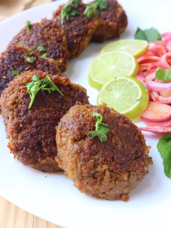 Veg Mutton Kebab (Fry)