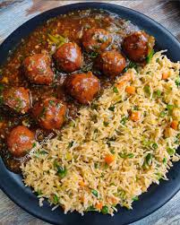 Fried Rice With Manchurian