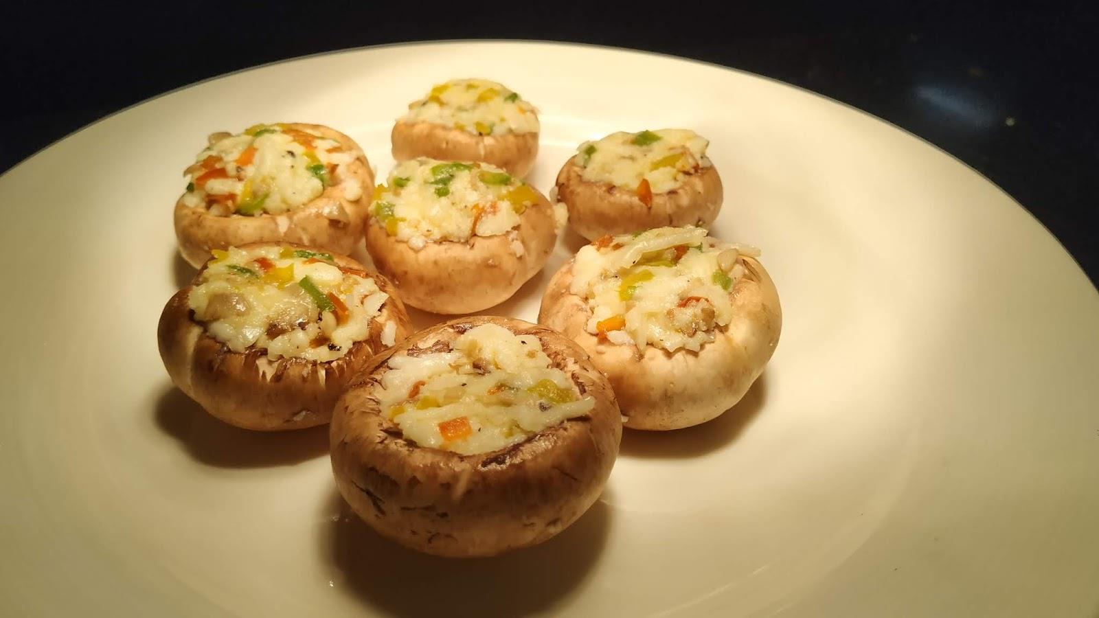 Stuffed Tandoori Mushroom