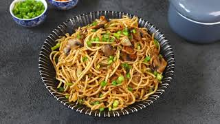 Veg Mushroom Noodles