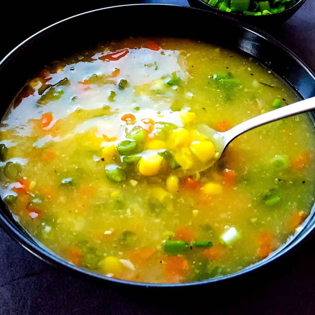 Veg Sweet Corn Soup