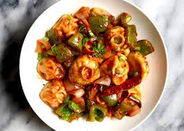 Veggie Chilly Momos