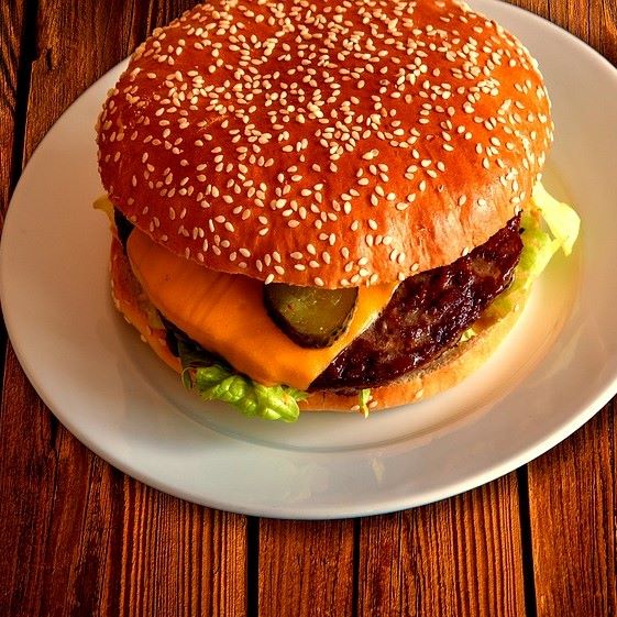 Cheese Punjabi Burger