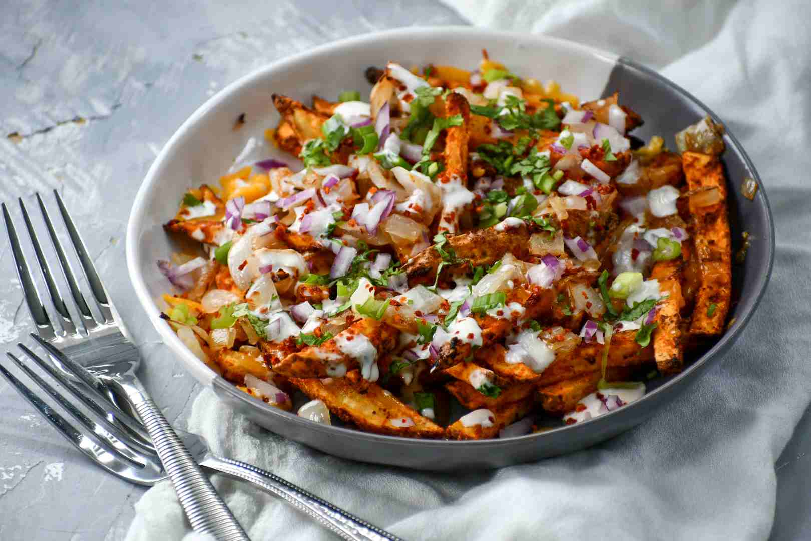 Masala Cheese Fries