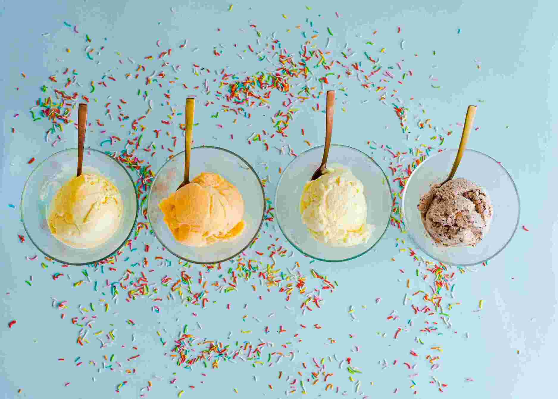 Add an ice -cream scoop to any waff wich