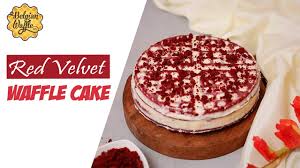 Berry Red Velvet Waffle Cake (Double)