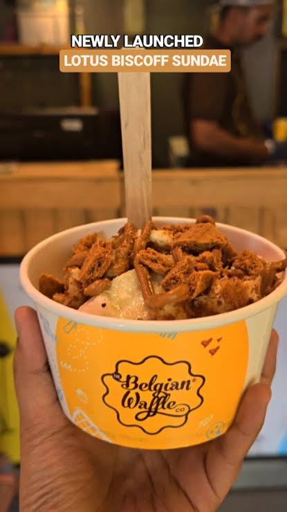 Lotus Biscoff Sundae