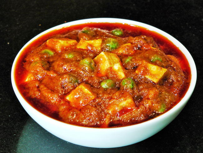 matar paneer
