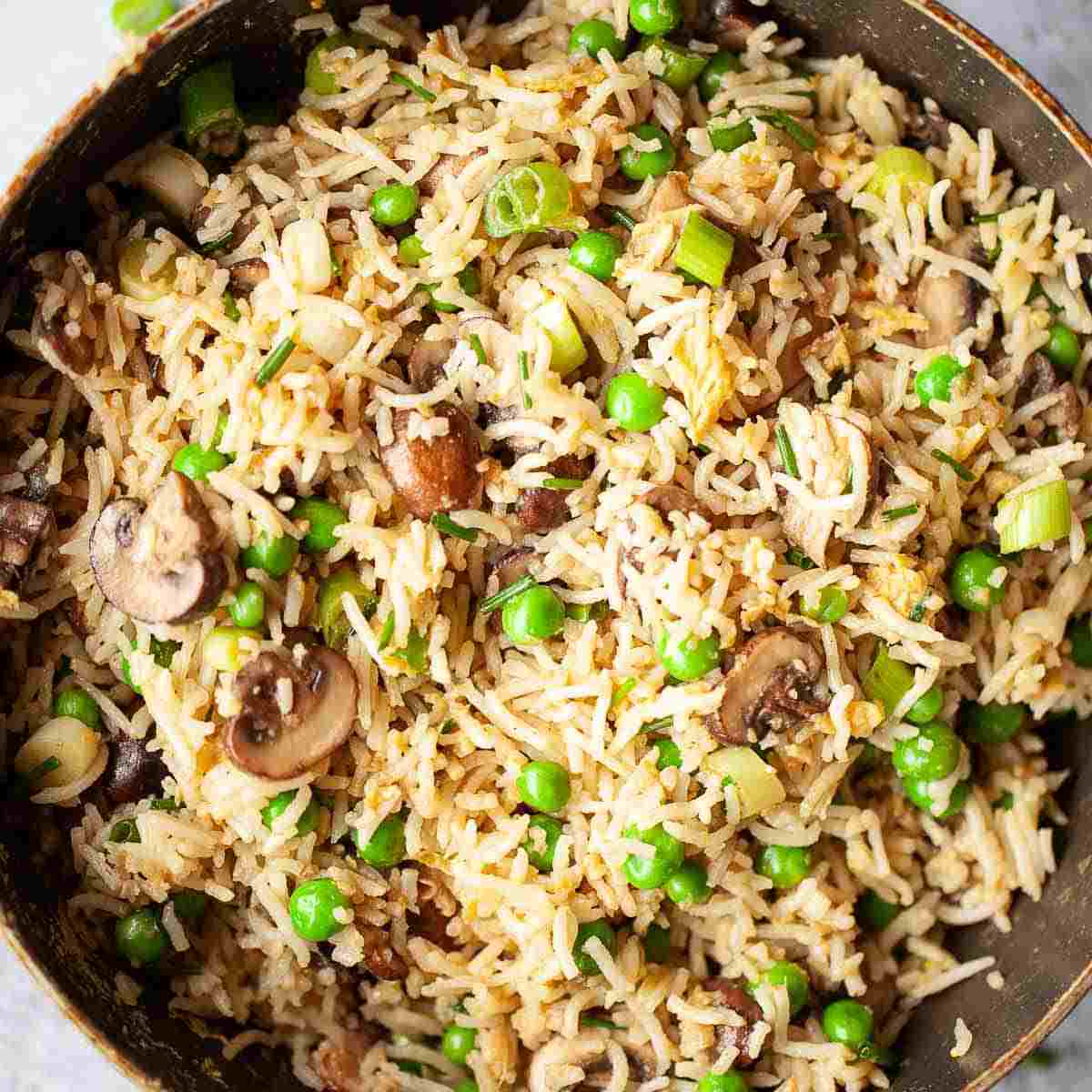 Mushroom Fried Rice