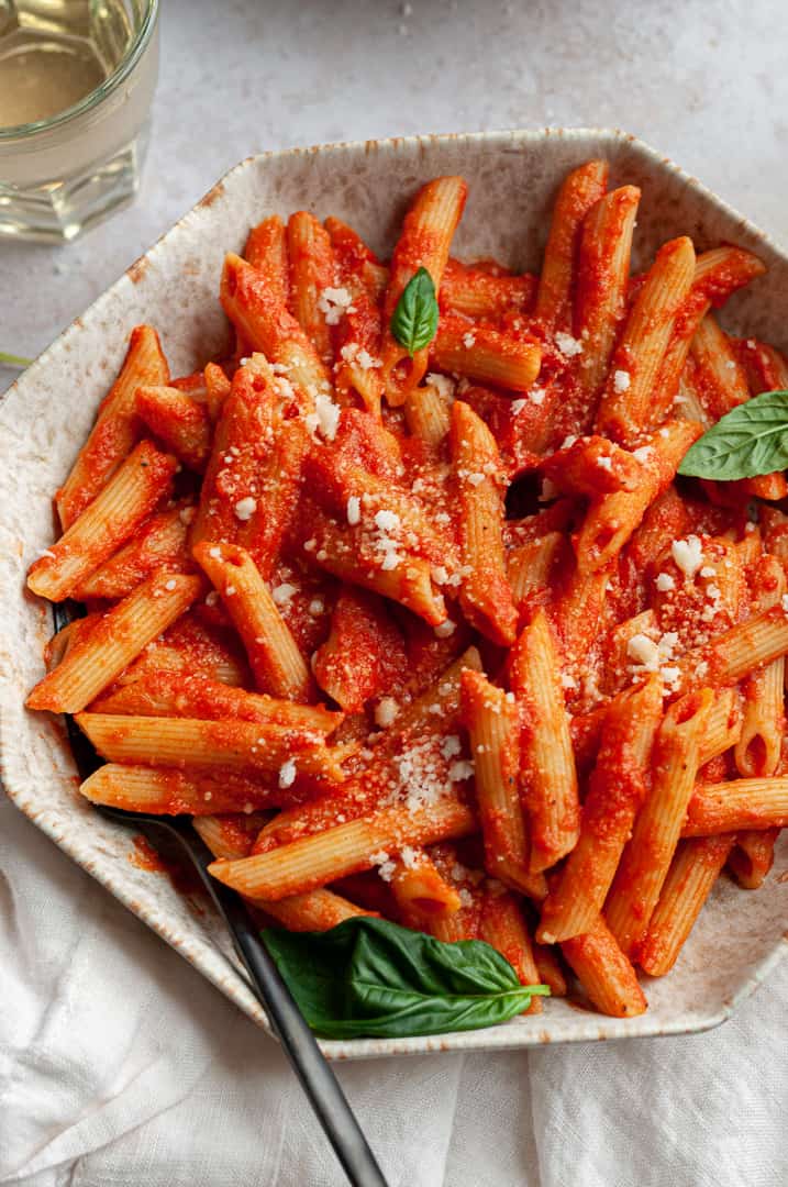 Red Sauce Penne Pasta