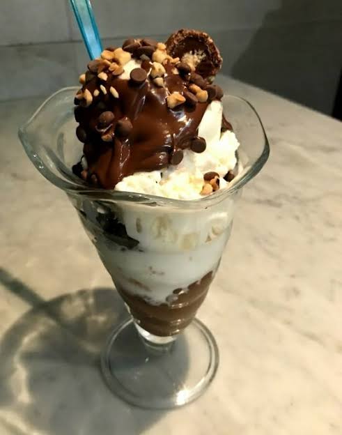 Nutella Fudge Sundae