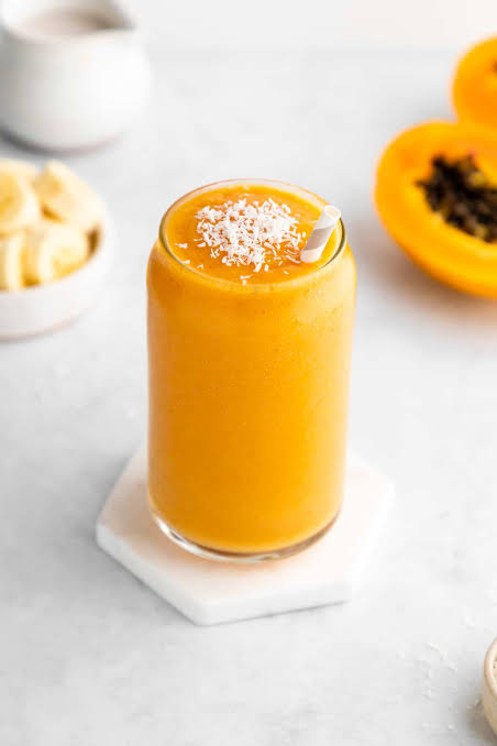 Papaya Banana Smoothie