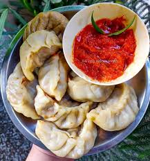 Soya Keema Momos