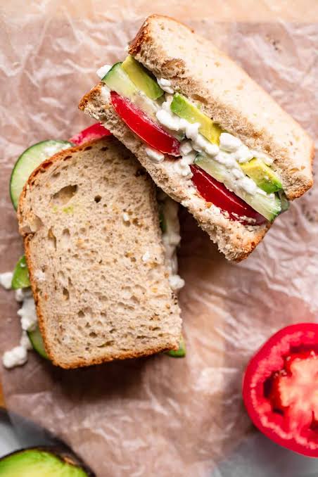 Cottage Cheese Sandwich / Grilled