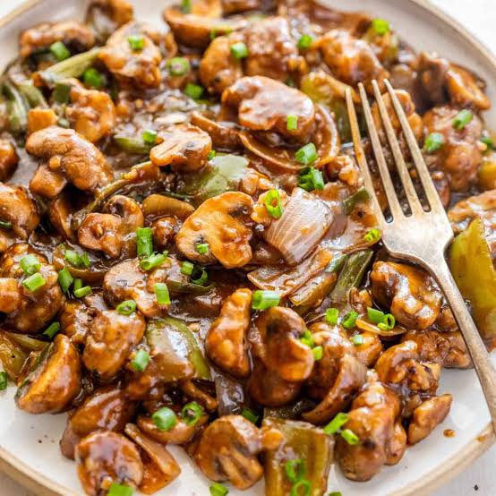 Mushroom Chilli Dry/Gravy