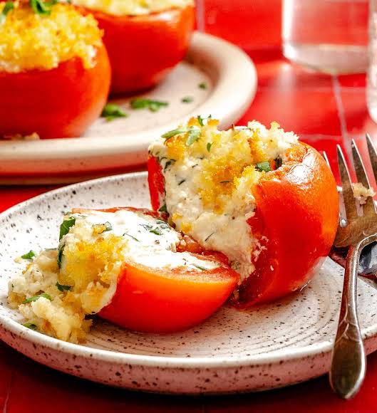 Stuffed Cheese Tomato