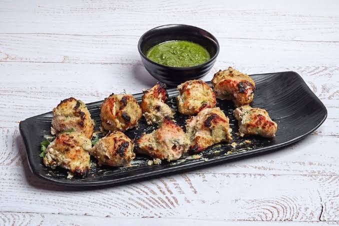 STUFFED MUSHROOM TIKKA