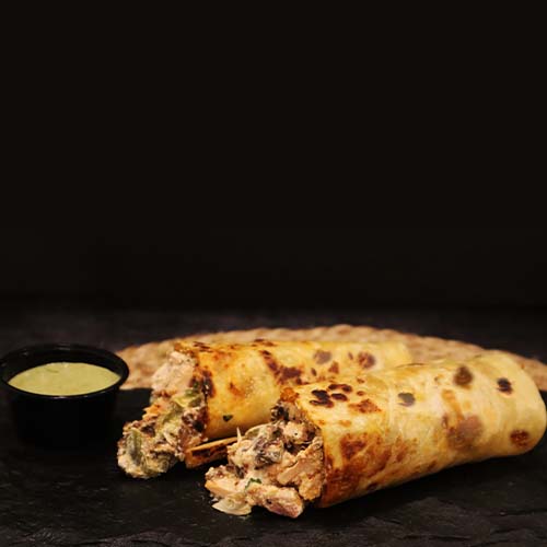 Chicken Malai Tikka Roll