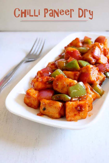 Chilly Paneer Dry
