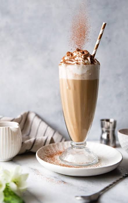 Cold Coffee With Ice Cream