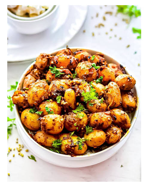 Hing Dhaniya Ka Chat-Pate Aloo