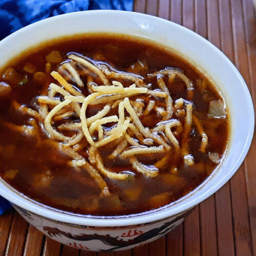 Manchow Soup (Veg)