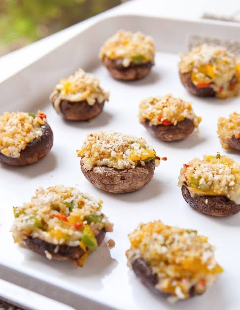 Stuffed Cheese Grilled Mushroom