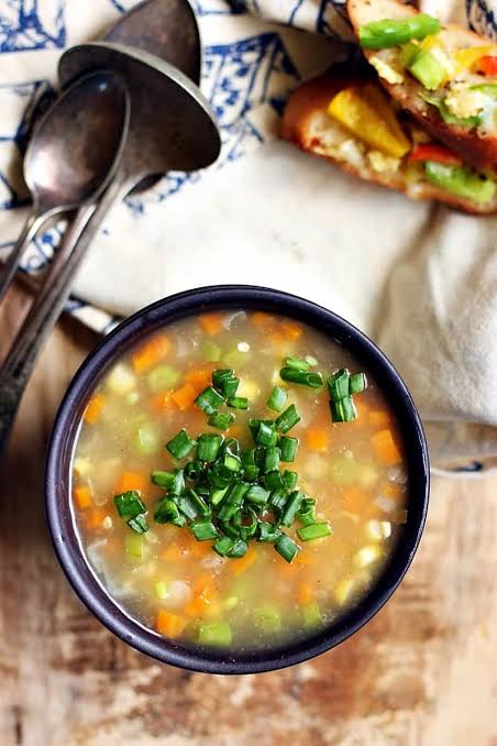 Sweet Corn Soup (Veg)