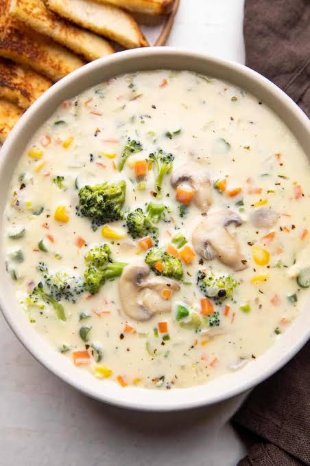 Vegetable Cream Soup