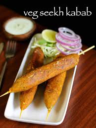 Vegetable Seekh Kebab
